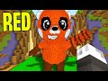 CREO TURNING RED NELLA GARA DI COSTRUZIONI SU MINECRAFT