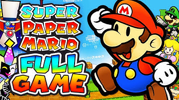 Super Paper Mario - Longplay Full Game Walkthrough No Commentary Gameplay Playthrough All 8 Chapters
