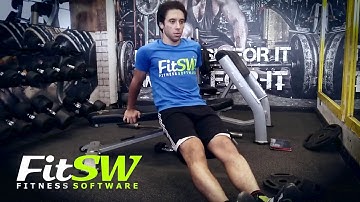 Tricep Bench Dips: Tricep Exercise Demo How-to