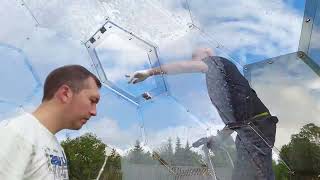 How to Install Automatic Opening Windows in Your Greenhouse | VikingDome DIY Guide