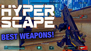 BEST Guns to use in Hyper Scape! Tier List, Worst to Best!