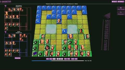 Match against a Stratego legend - Mantis vs Silverhammer