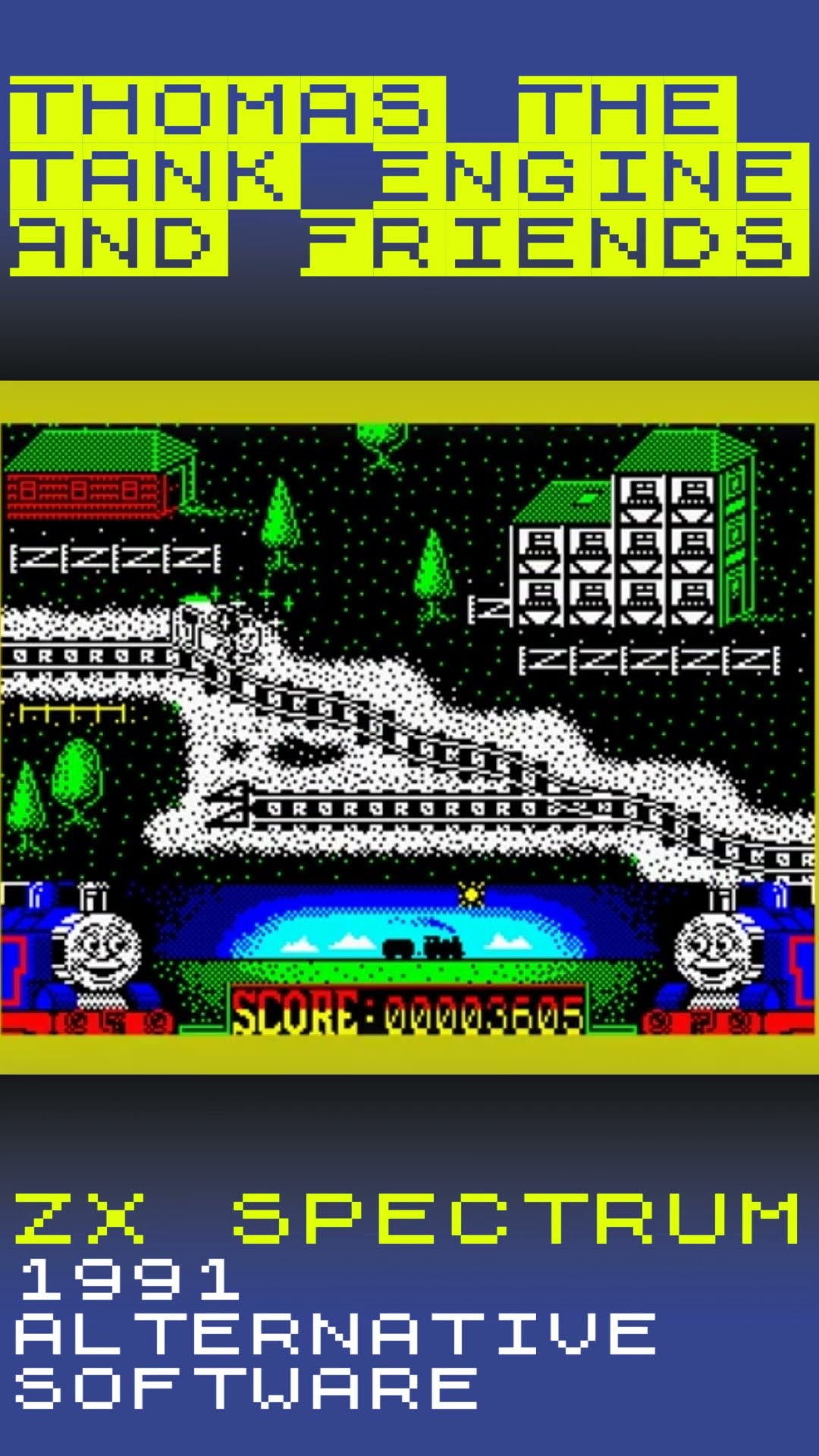 Thomas the Tank Engine and Friends ZX Spectrum (Review