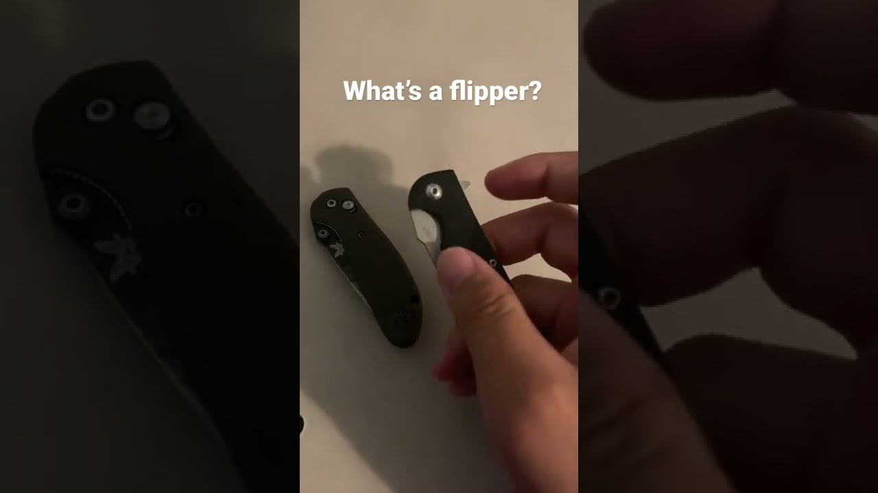What’s a flipper knife?