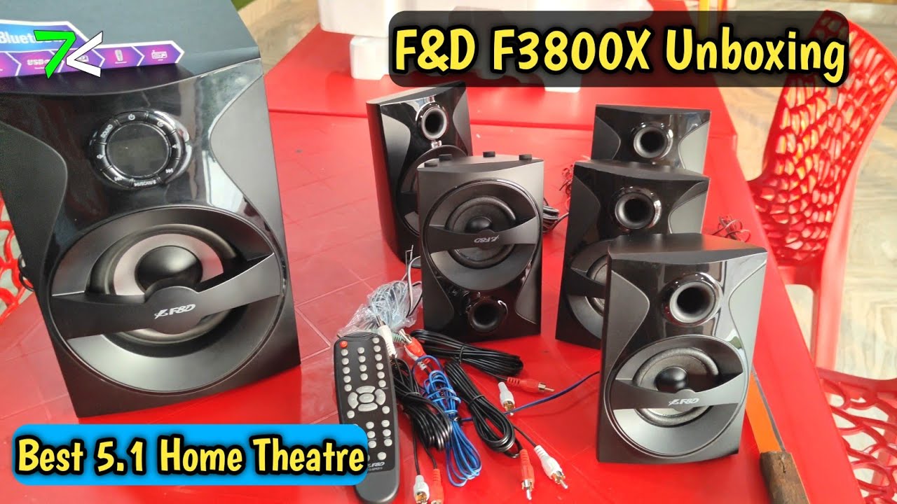 F&D F3800X Unboxing Best Home Theatre F&D Home Theatre YouTube