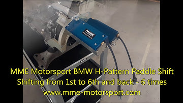 BMW Motorsport H-Pattern Gearbox Paddle Shift - EVO 2 test