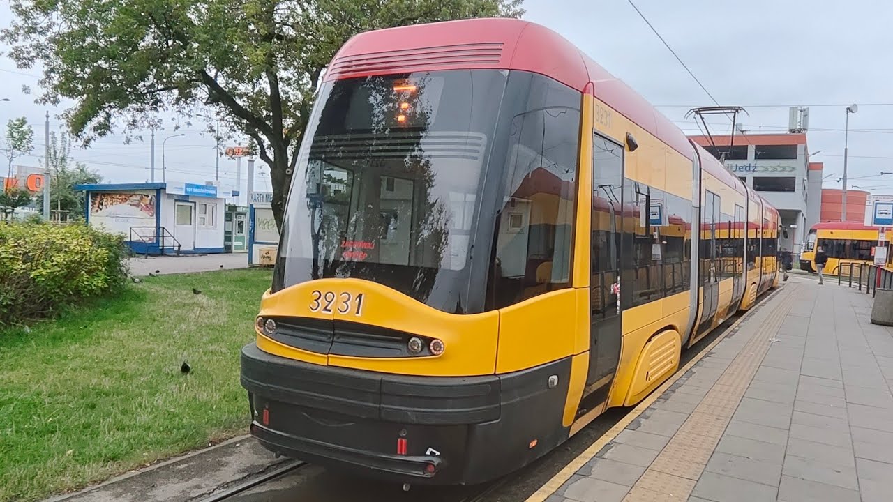 Linia 7 - Pesa Swing 120Na #3231 ( Tramwaje Warszawskie )