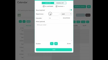 How to Add Recurring Personal Appointments | Block Time on Your Calendar