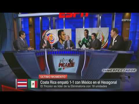 Analisis del COSTA RICA vs MEXICO - Rumbo a Rusia 2018 - Futbol Picante (1/3)