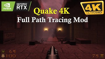 Quake 1996 4K UHD Ray Tracing RTX | Full Path Tracing Mod | DLSS 2.0 | VRR | X17 R2 RTX 3080 Ti OC