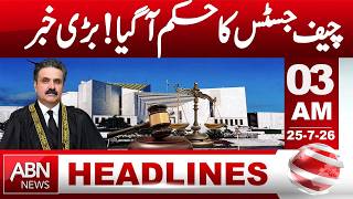 Breaking: Chief Justice Issues Major Order||HEADLINES 3:00 AM ABNNEWS