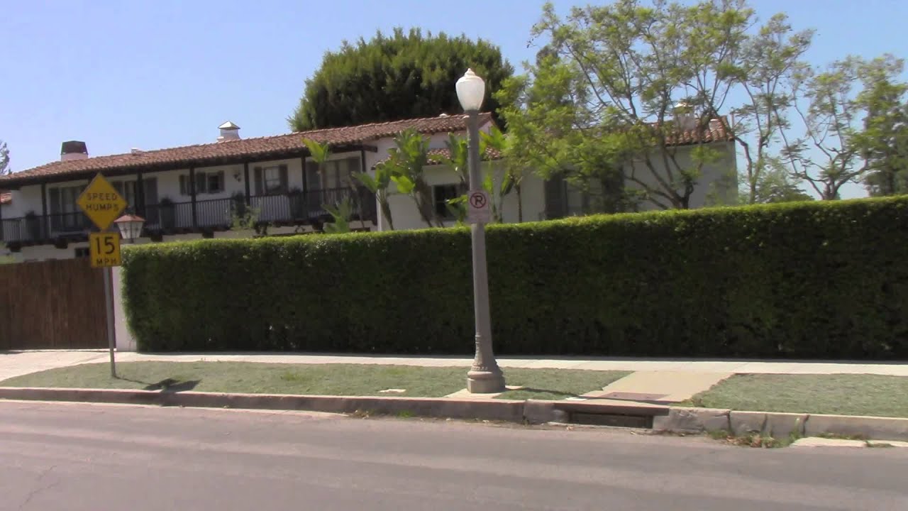 The Former Home Of Howard Hughes From 1929 To 1942 YouTube