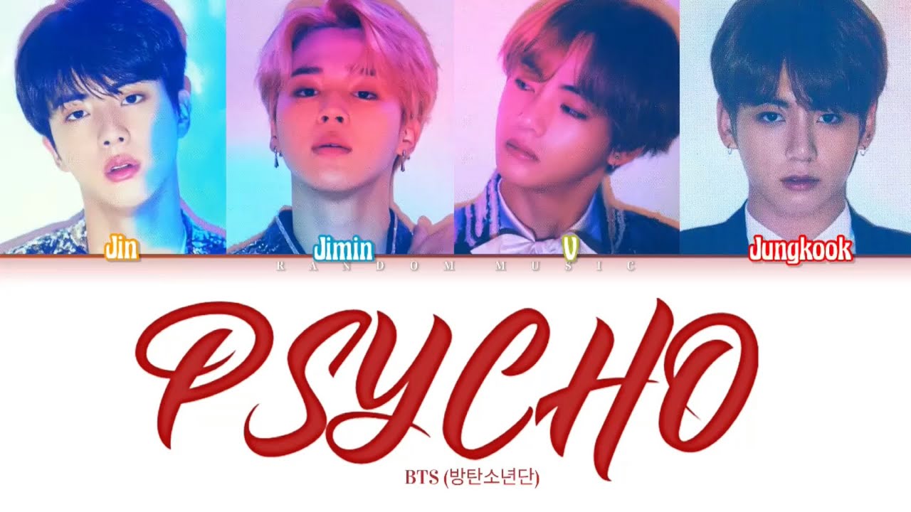 How Would BTS Sing ‘PSYCHO’ by Red Velvet (Color Coded Lyrics Eng/Rom/Han)