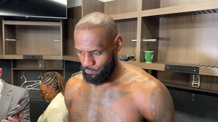 LeBron James on his groin injury in the Lakers’ loss to the Boston Celtics