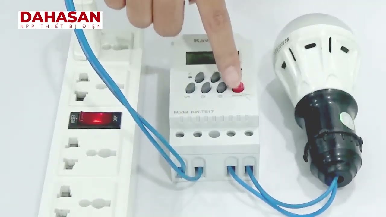 Hướng dẫn sử dụng công tắc hẹn giờ kỹ thuật số TS17