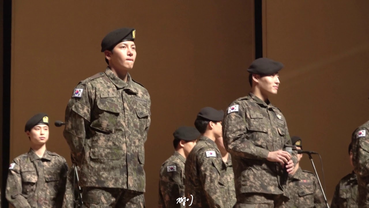 181226 뮤지컬 신흥무관학교 팀 이화여고 축하공연 - 가난한 유서 (지창욱, 강하늘 Focus)