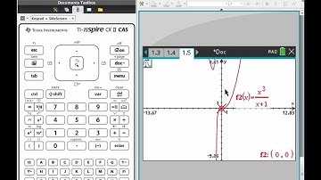 Tracing, marking points on TI-nspire