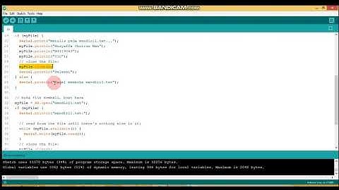 01. Menyimpan data di SD Card dengen media Arduino Uno
