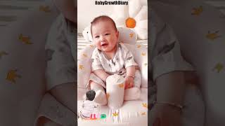 Cute Baby Try To