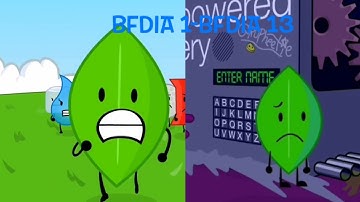 BFDIA but only when Leafy is on screen (BFDIA 1-BFDIA 13)