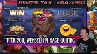 DSP Gets Destroyed By Competitive Player Wenzel! Calls Him A Cheating Scrub. Dent Streak Dead!