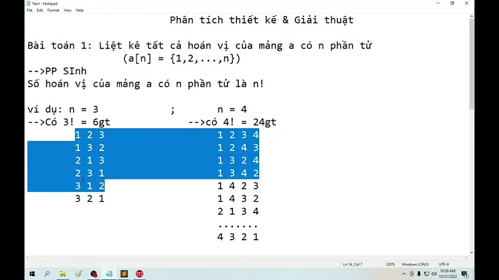 Bai tập về thuật toán liệt kê pascal năm 2024