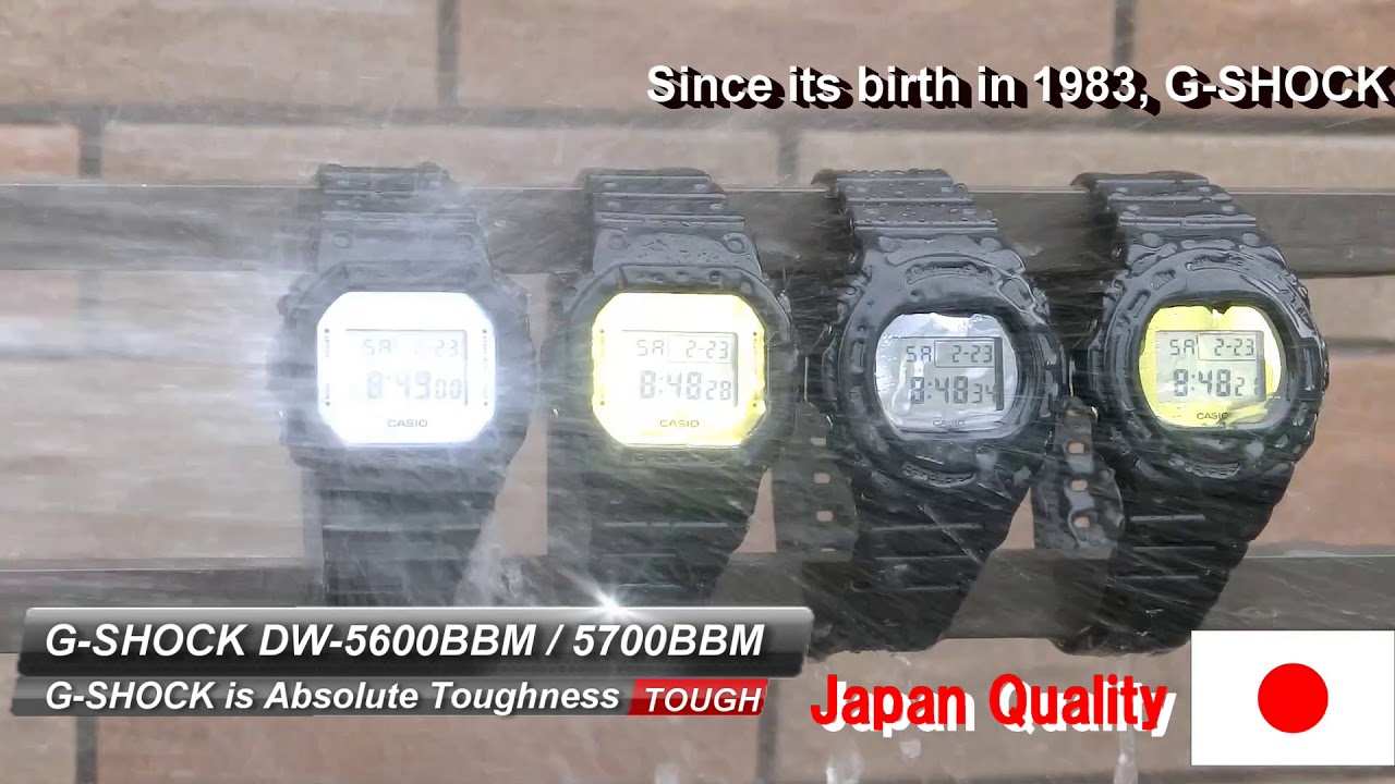 JAPAN GSHOCK 200M Water Resistance YouTube