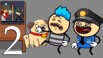 Thief master - Longhand Thief Puzzle Game - Levels 51 - 100 - Gameplay Walkthrough