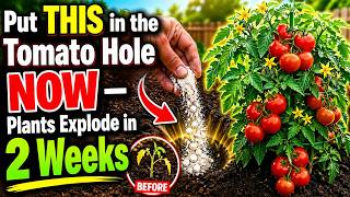 Put THIS in the Tomato Hole NOW — Plants Explode in 2 Weeks