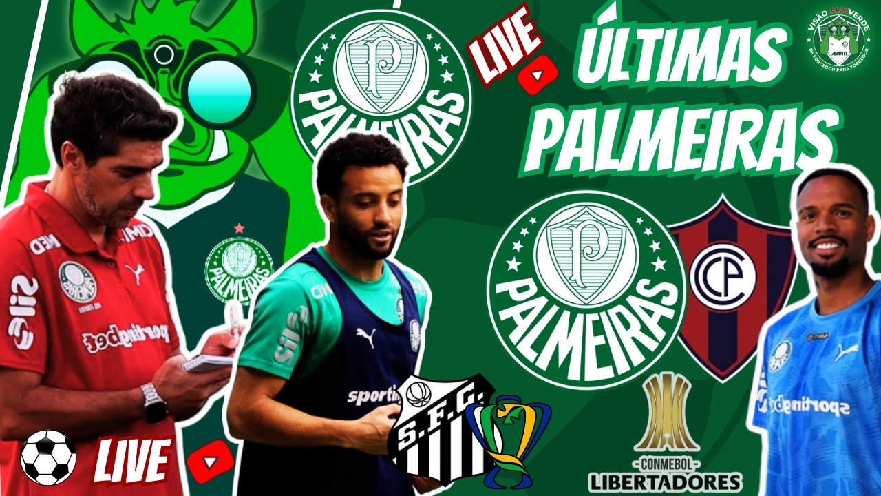 🚨#AOVIVO-PEGA A VISÃO:  PALMEIRAS X CERRO PORTEÑO | NOTA DA MV | CDB: CLÁSSICO