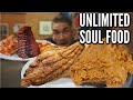 PRO EATER VS THE BEST BUFFET IN ALABAMA | Fried Chicken, BBQ, Shrimp, Steak | Soul Food Buffet