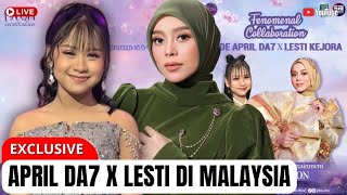 Download Lagu AUTO HEBOH 🔥 APRIL DA7 \u0026 LESTI KEJORA SIAP KONSER KOLABORASI DI MALAYSIA, INI FAKTANYA !!  MP3