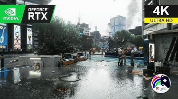 4K Cyberpunk 2077 Ultra Real Life Photorealistic Modded Path Tracing Next-Gen Graphics 2025