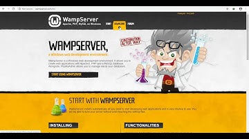How to download WAMP and Sublime and install