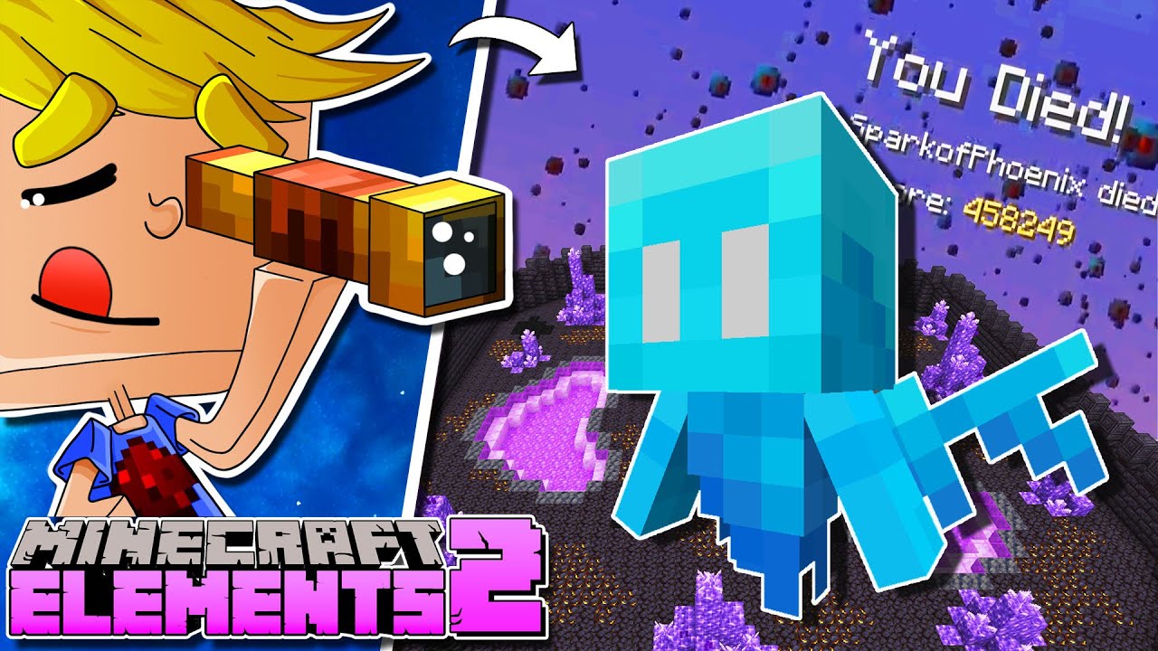 El Spark Minecraft Spark wird KOMPLETT ZERLEGT vom KRISTALLWÄCHTER! - Minecraft Elements 2 ...