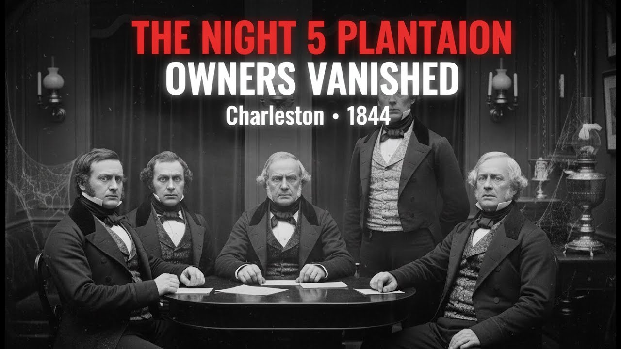 Инцидент в Чарльстоне: Исчезновение владельцев плантации в ночь с 1844 года!