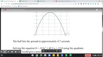 Foundations 30 Sec. 6.4 Curve of Best Fit