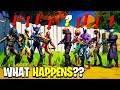 What Happens if ALL BOSSES & NPCs Meet in Fortnite!