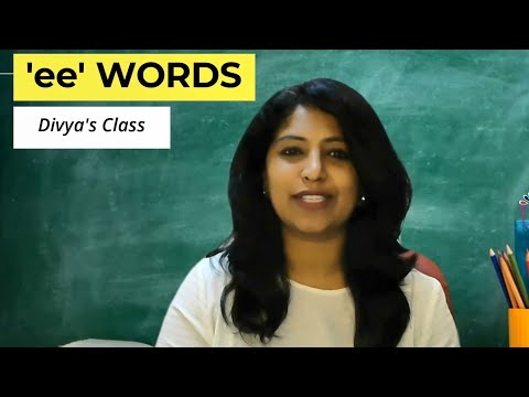Diphthongs , Vowel Blends , 'ee' - Words