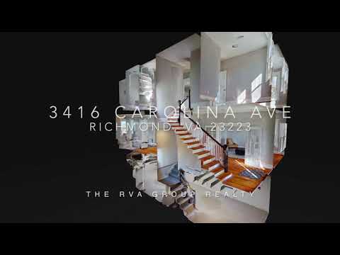 360 Virtual Tour of 3416 Carolina Ave, Richmond, VA home video tour
