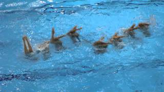 London 2012 - Synchronized Swim - Final - Egypt