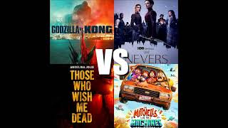 108. Godzilla vs Kong VS The Nevers; Those who wish me Dead VS Love, Death and Robots; Nomadland ...