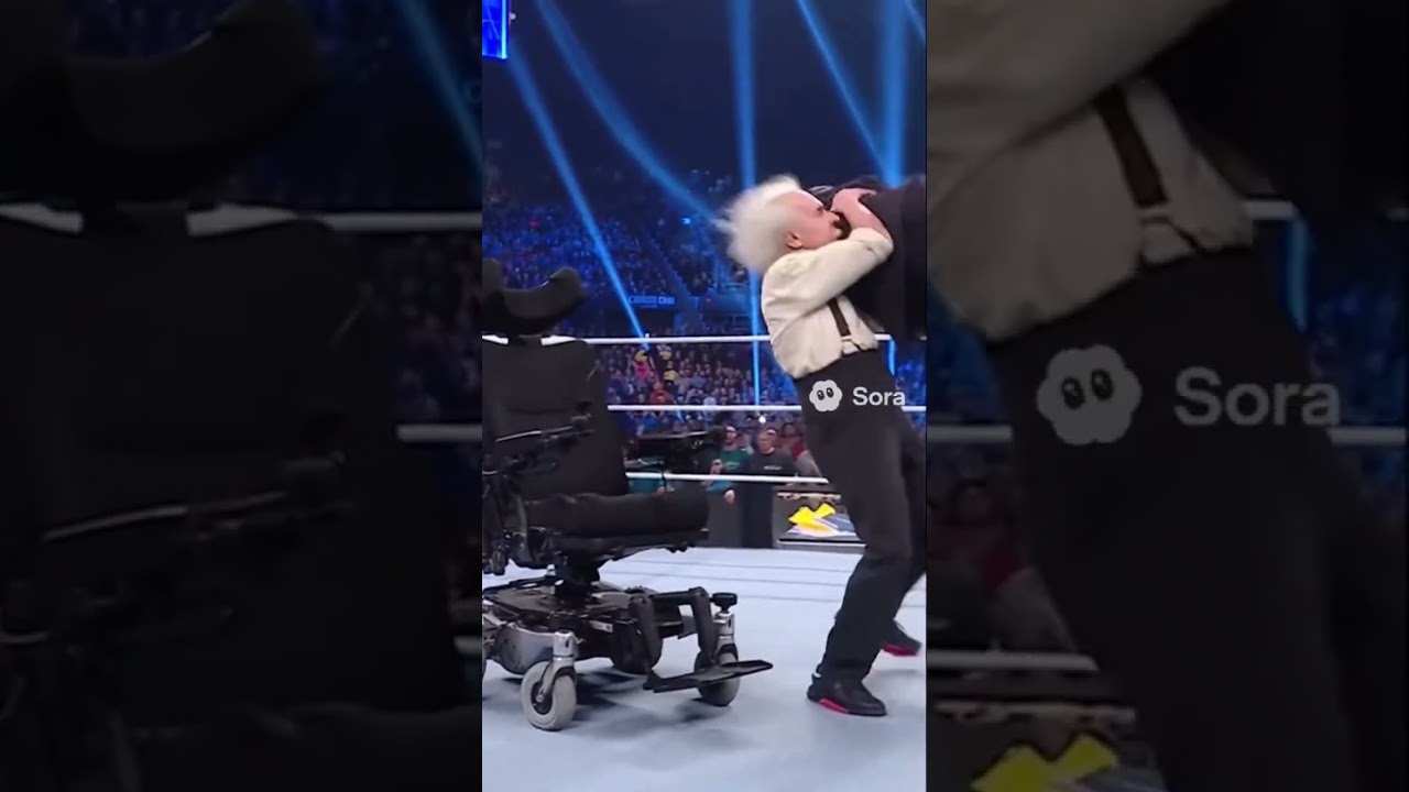 Albert Einstein vs Stephen Hawking WWE fight 
