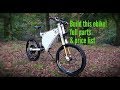 Diy ebike build, full parts and price list.