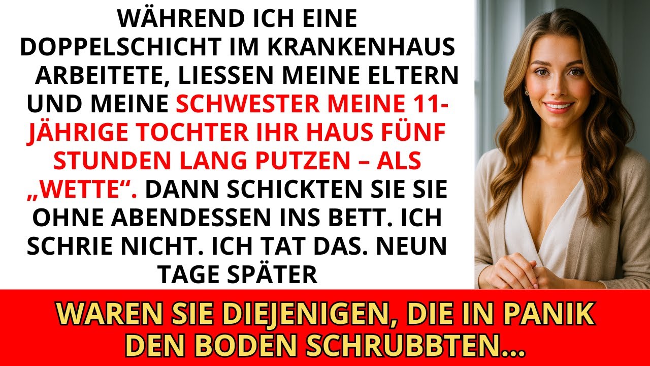 Meine 11-jährige Tochter wurde ohne Abendessen ins Bett geschickt, nachdem sie gezwungen worden war