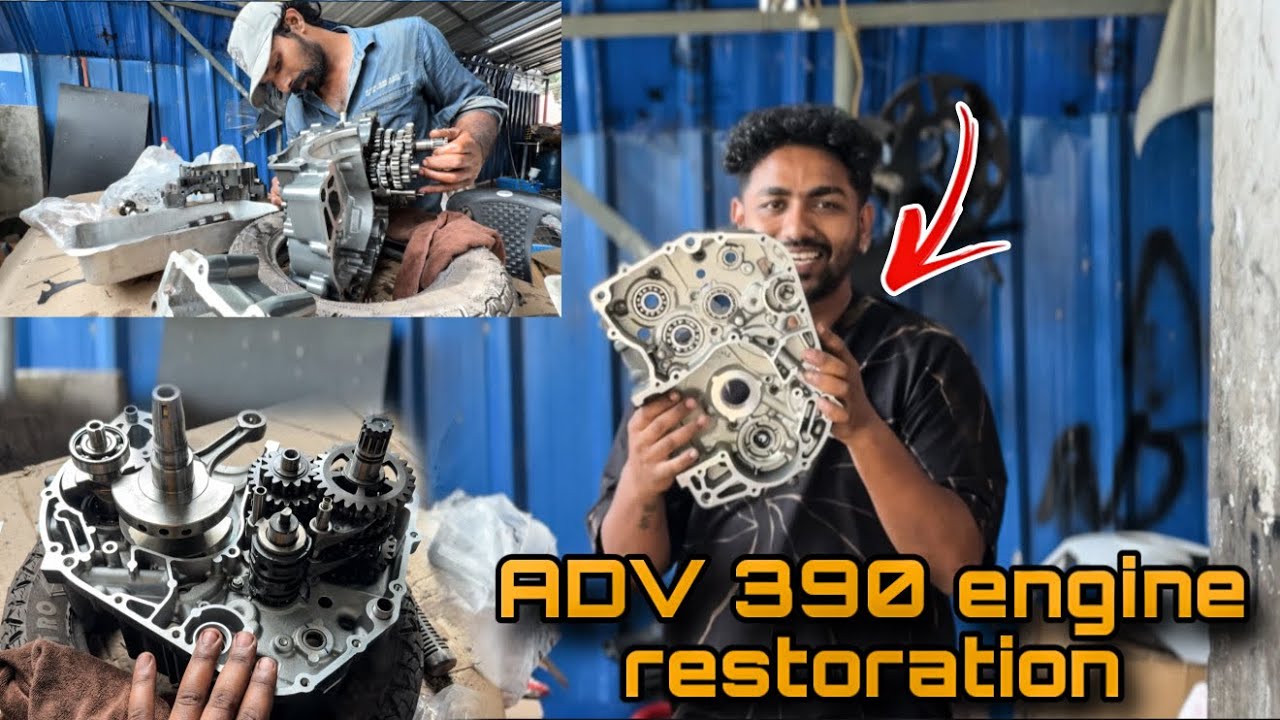adventure 390 engine restoration done 👍||