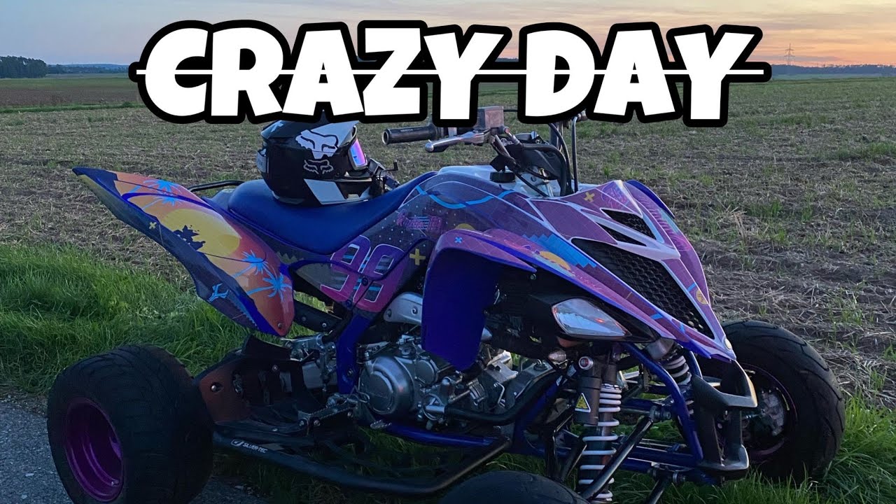 Yamaha Raptor 700 landet im Gras :)) | Crash - YouTube