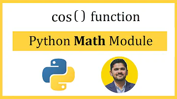 What is cos () function in Python?