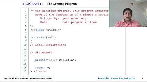 Introduction to C Language | ME210 | Prashant Joshi | GPC Barmer