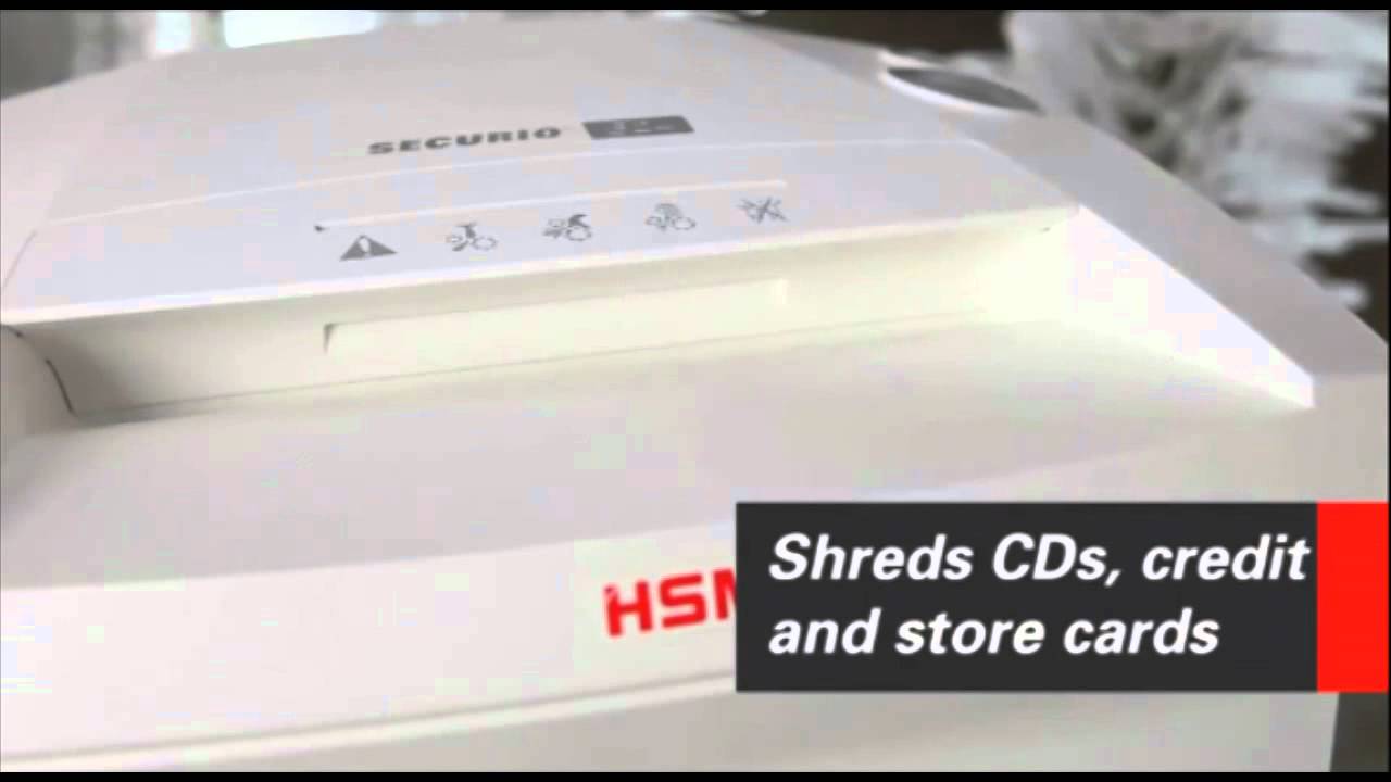 HSM Securio B24 - Destructora de 